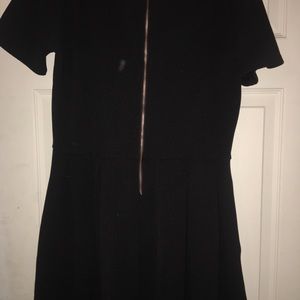 Black Amelia with Rose Gold zipper (no tags)